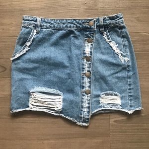 Forever 21 Denim mini skirt